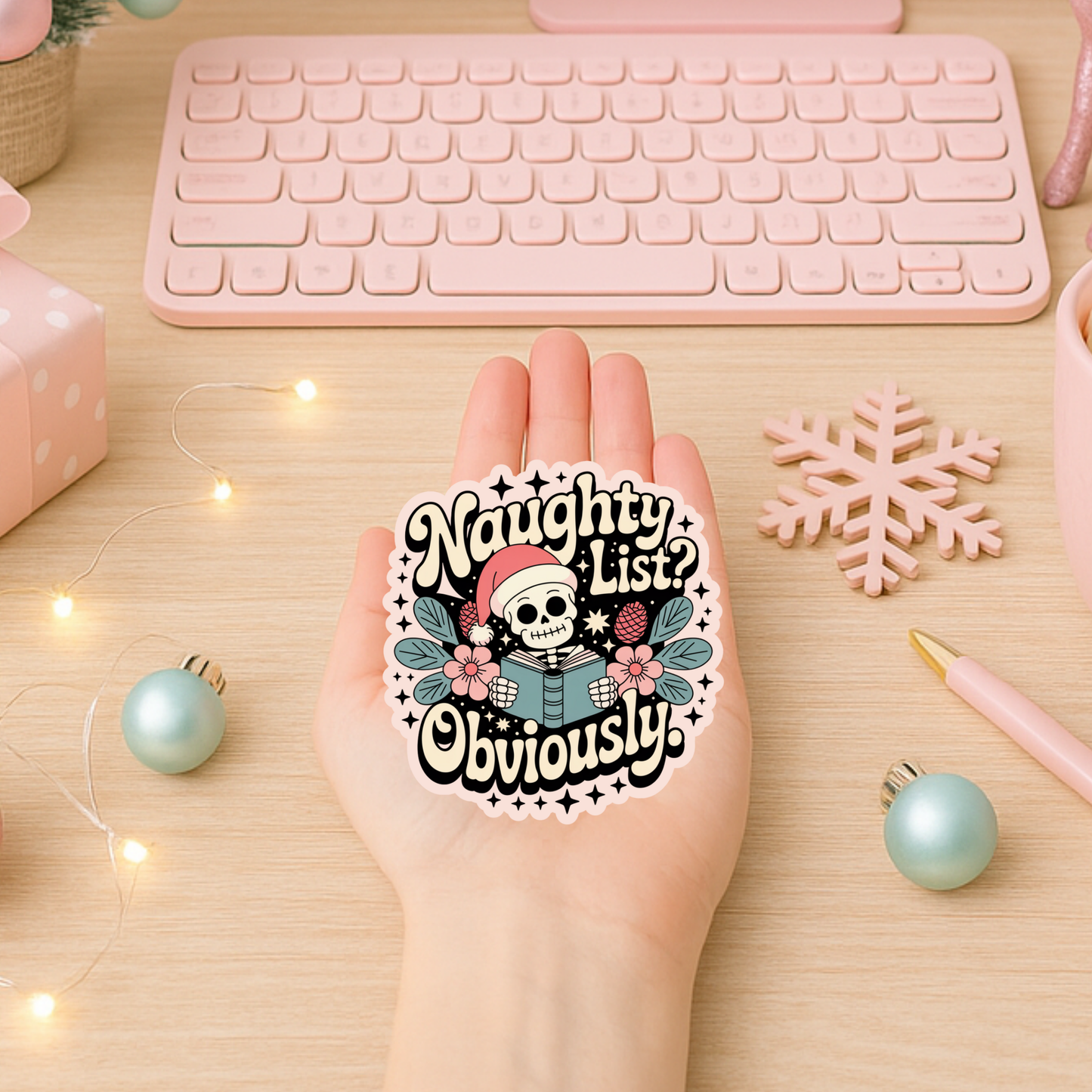 Smut Christmas Stickers