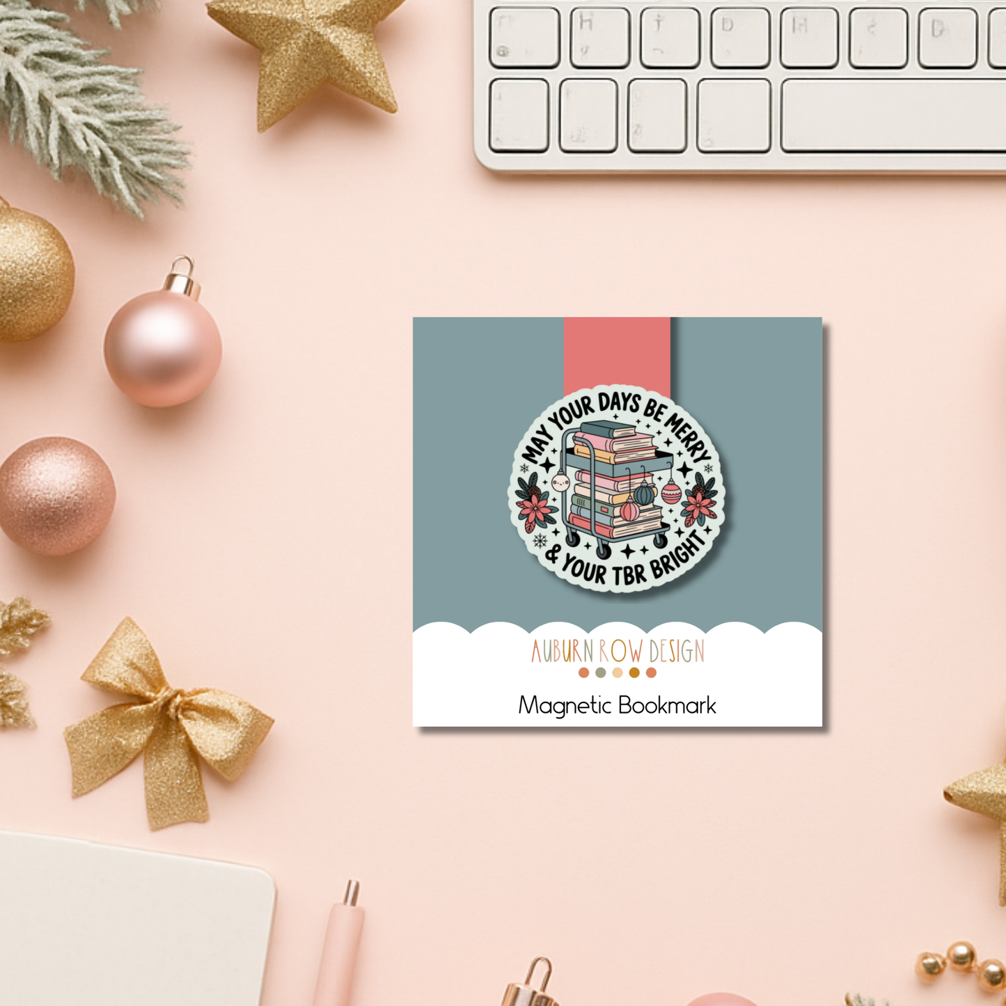 Christmas Magnetic Bookmark