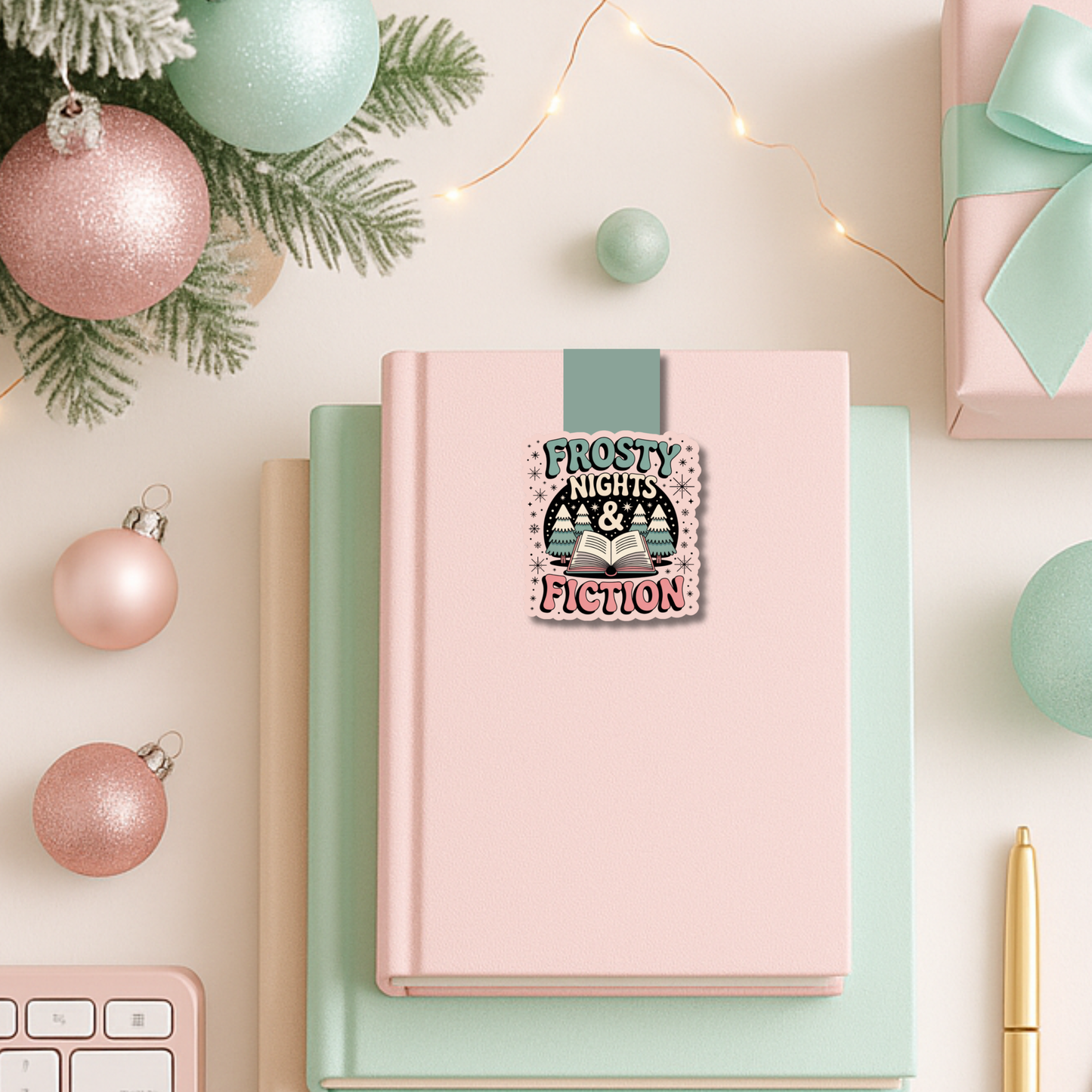 Christmas Magnetic Bookmark