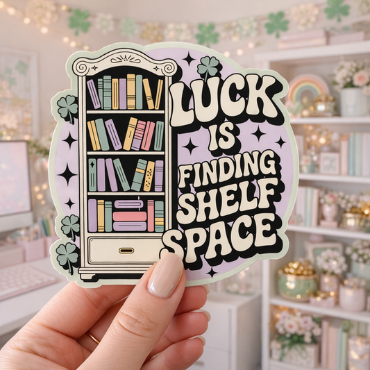 St Patricks Day Bookish Sticker