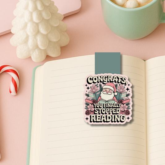 Santa Magnetic Bookmark