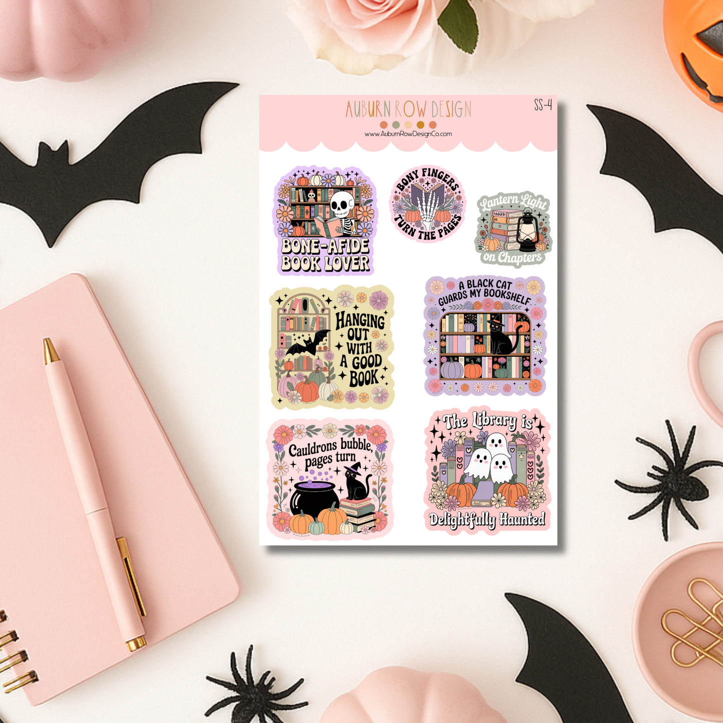 Pastel Halloween Stickers
