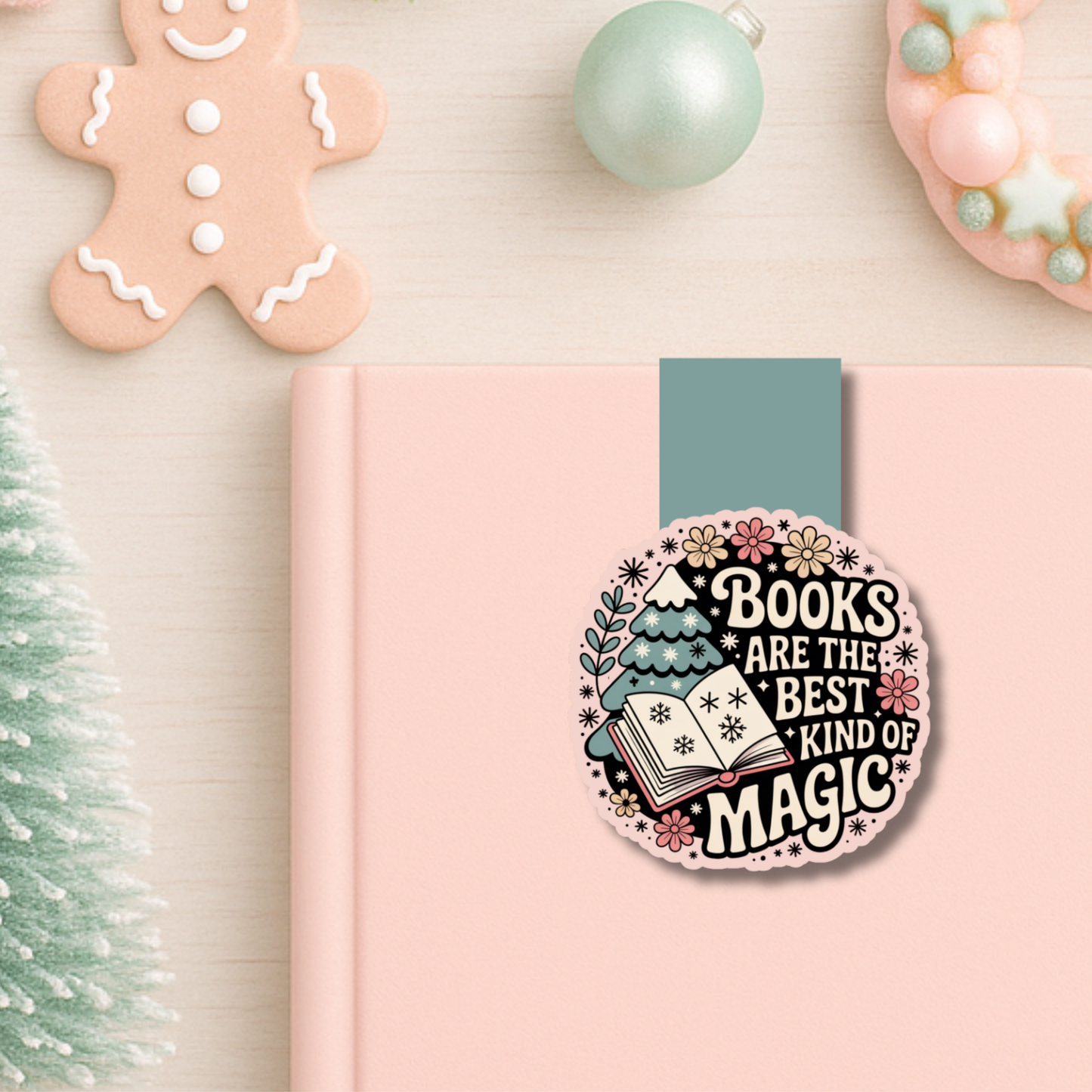 Christmas Magnetic Bookmark
