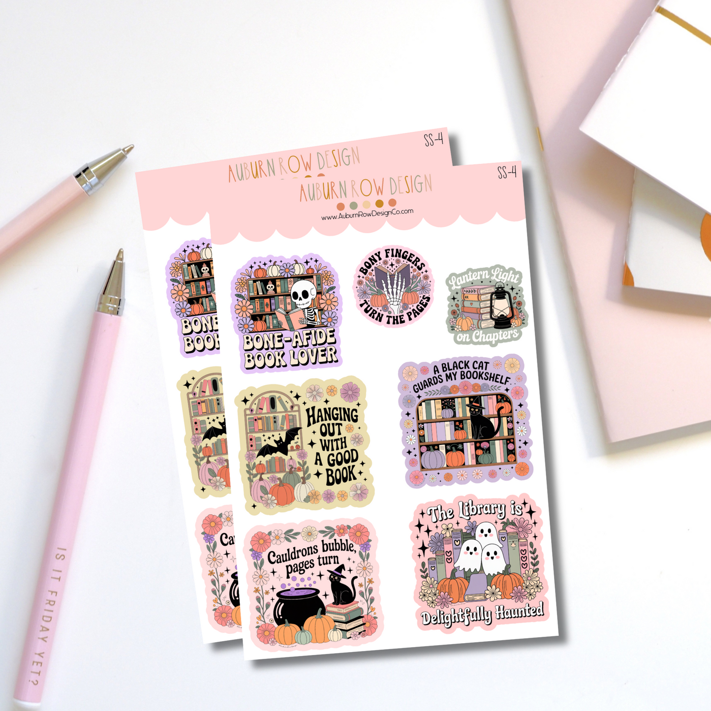 Pastel Halloween Stickers