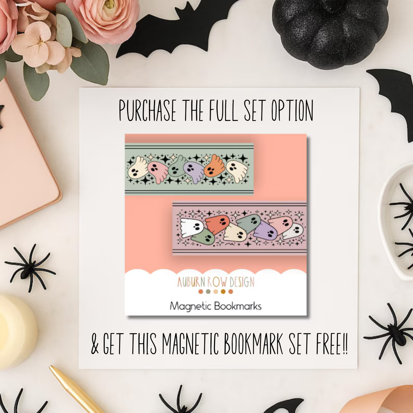 Pastel Halloween Vertical Weekly Planner Kit