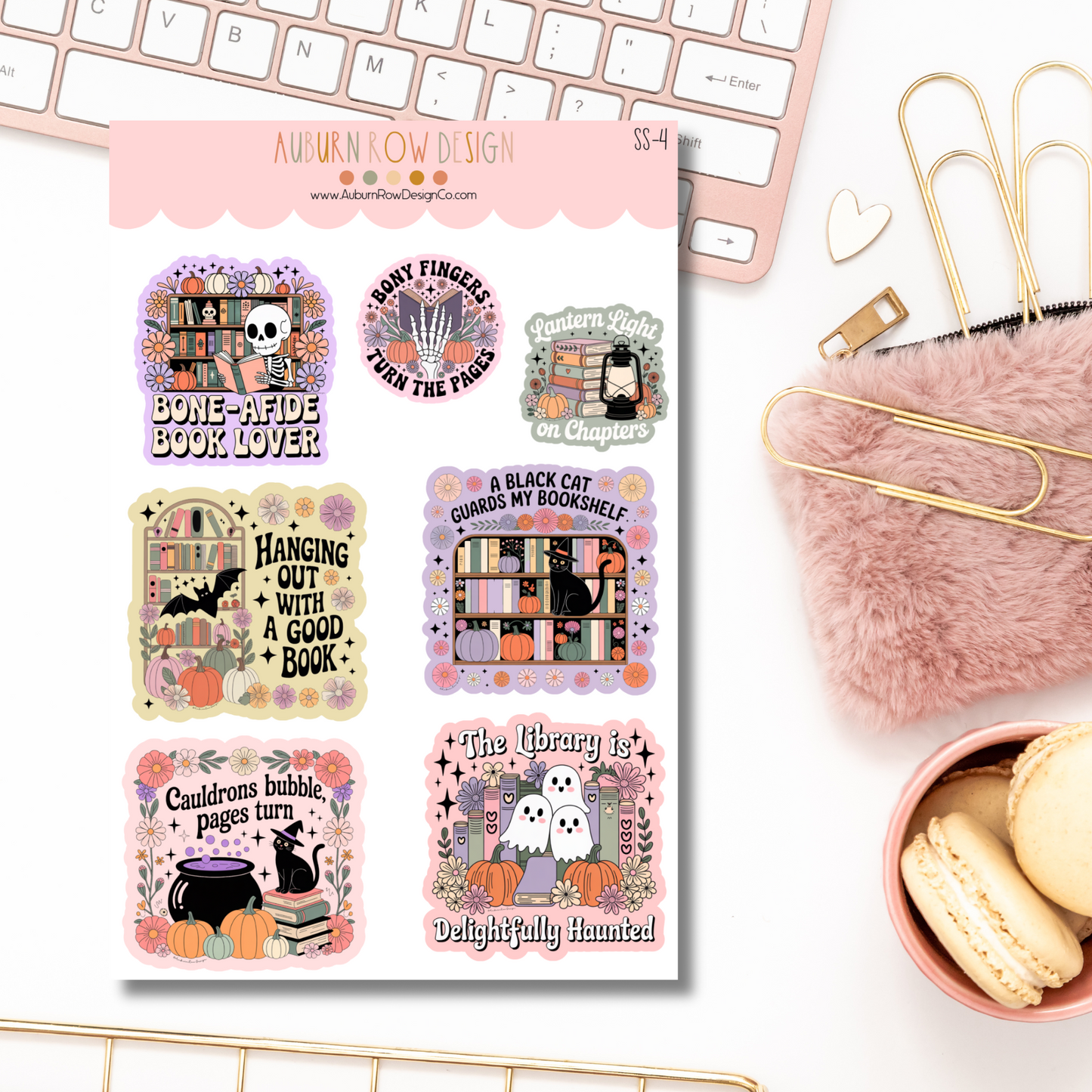 Pastel Halloween Stickers