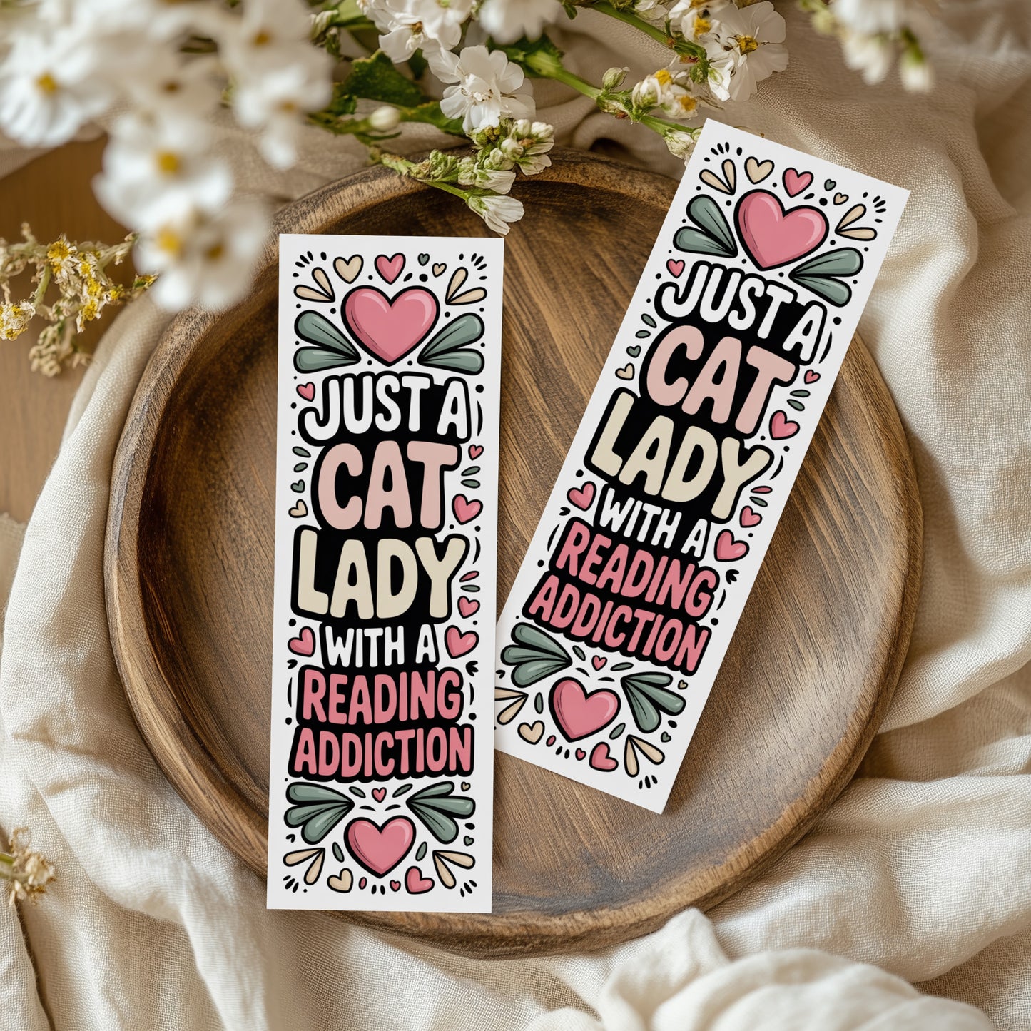Bookish Cat Bookmarks