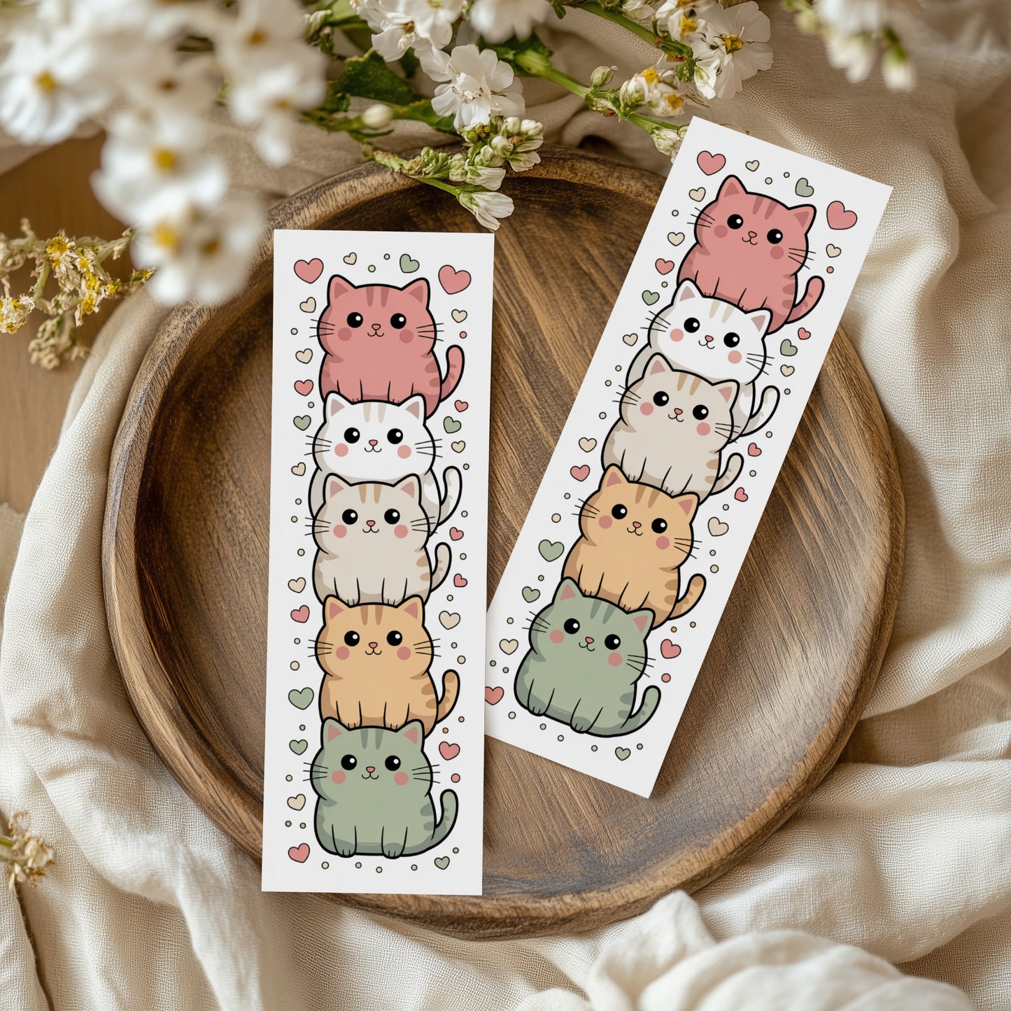 Bookish Cat Bookmarks