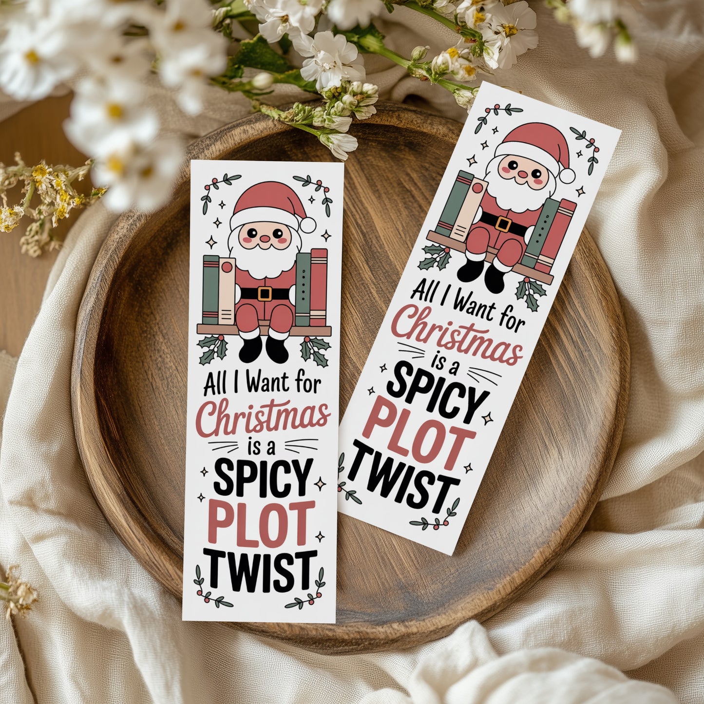 Smut Christmas Bookmarks