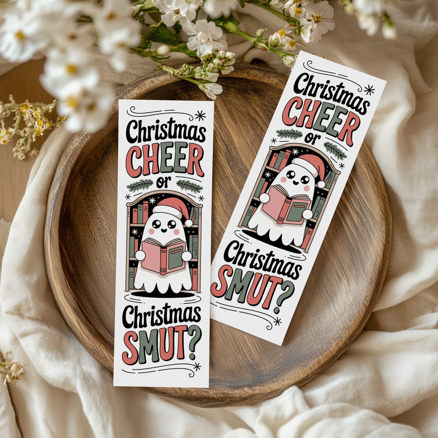 Smut Christmas Bookmarks