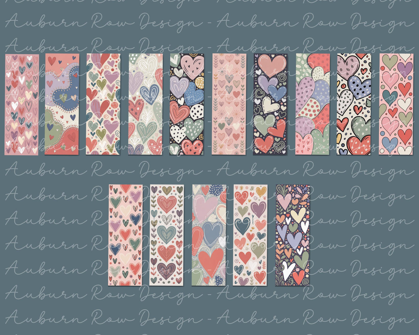 Heart Pattern Wrapping Paper, Colorful Love Gift Wrap, Valentine's Day Craft Supplies, Wedding Decorative Paper, Scrapbooking Material