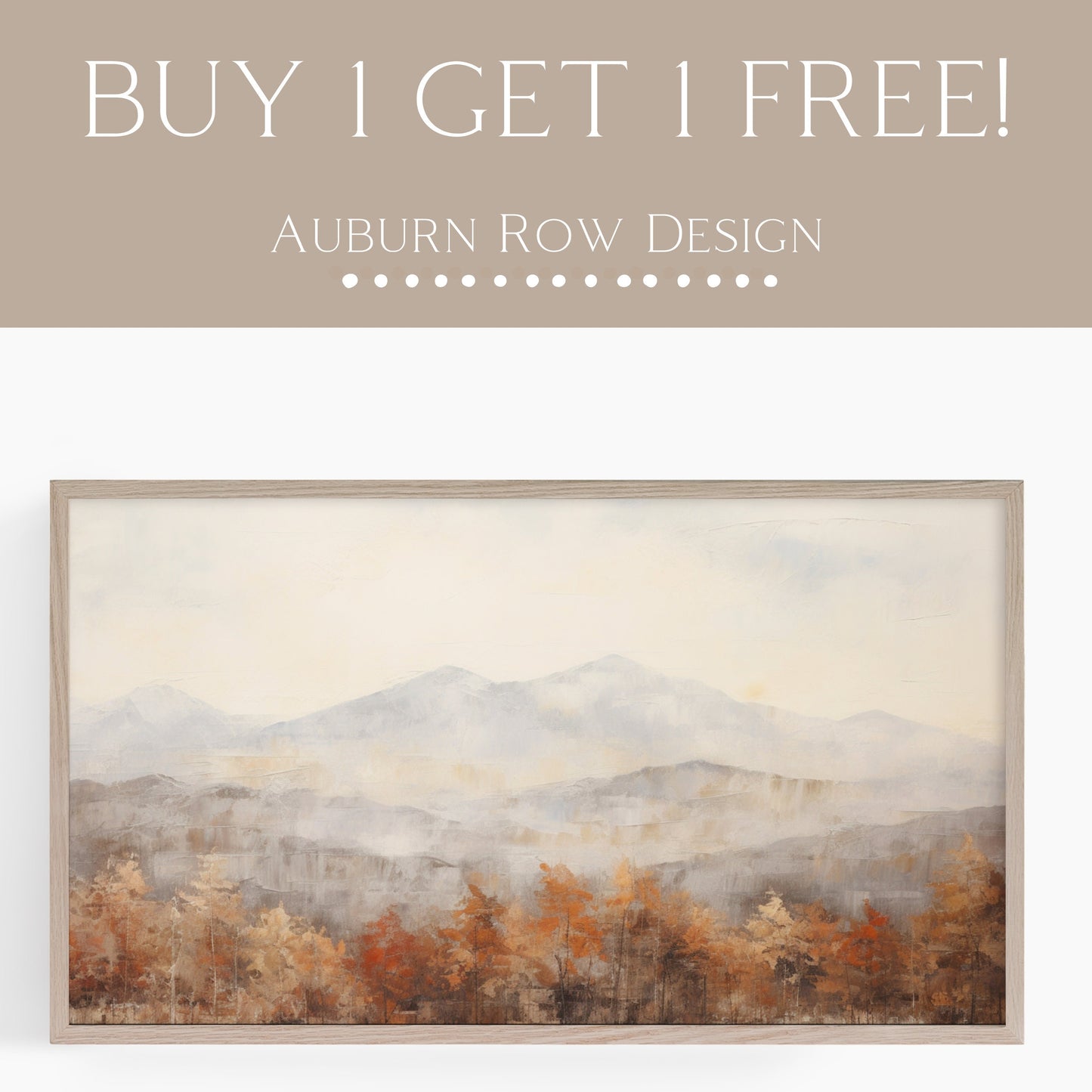 Fall Landscape TV Art