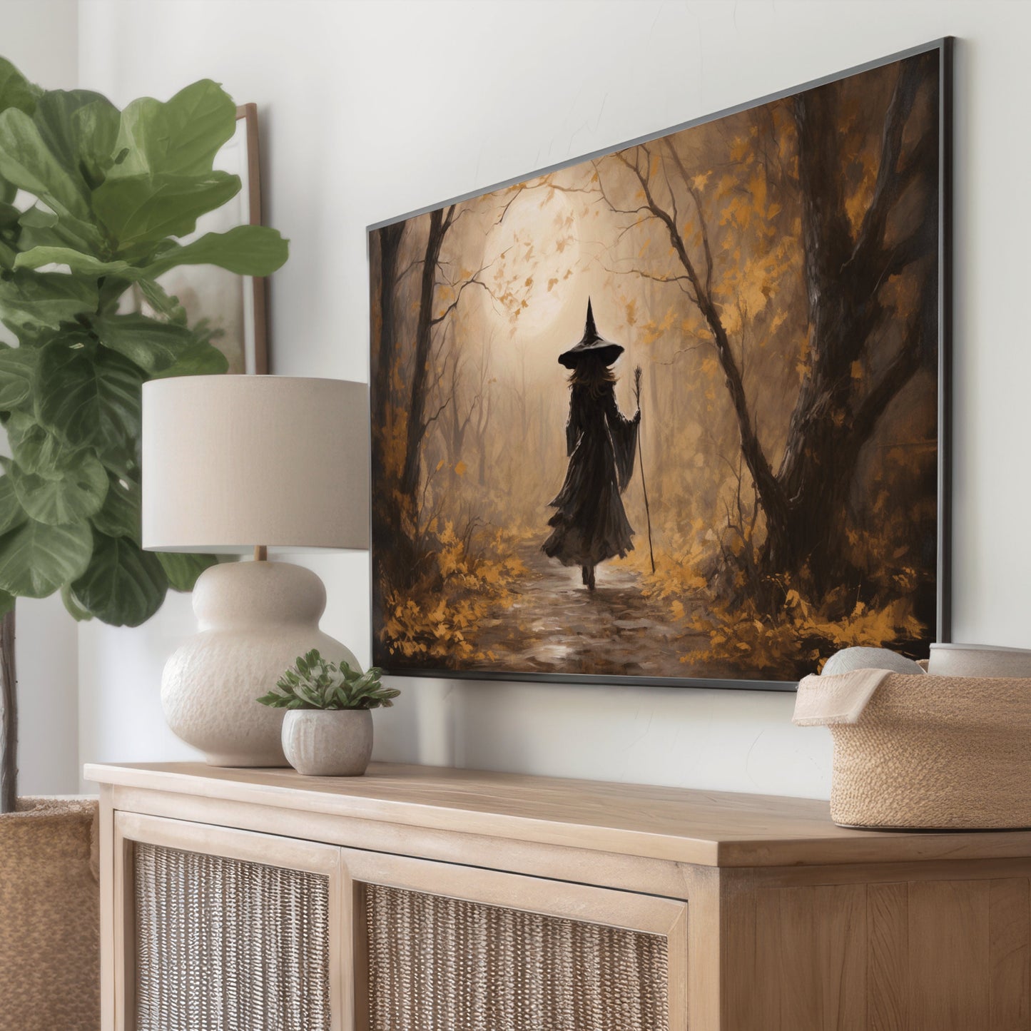 Witch TV Art