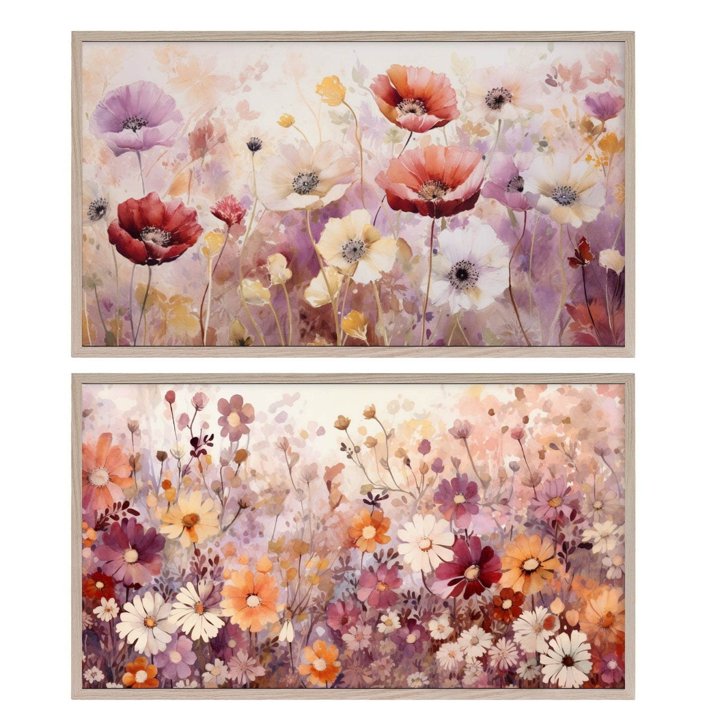 Fall Floral TV Art