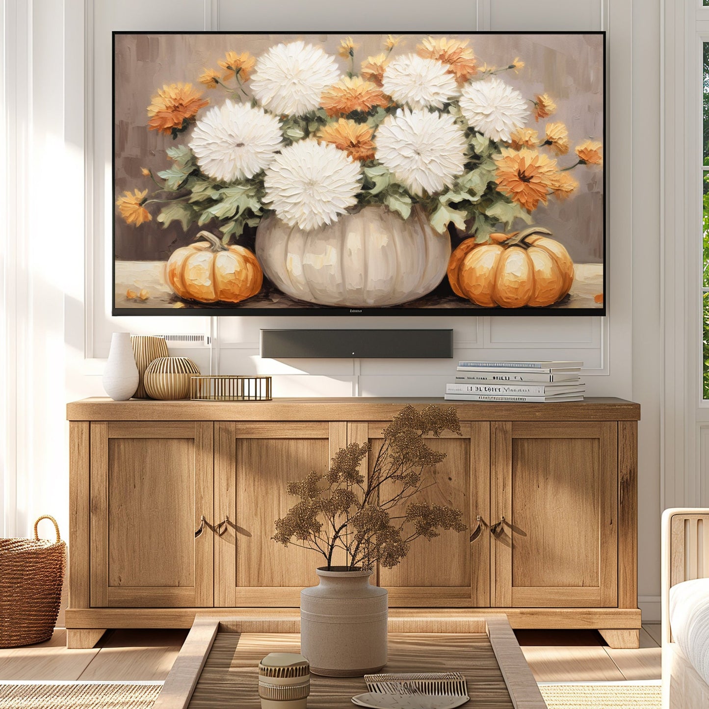 Pumpkin TV Art