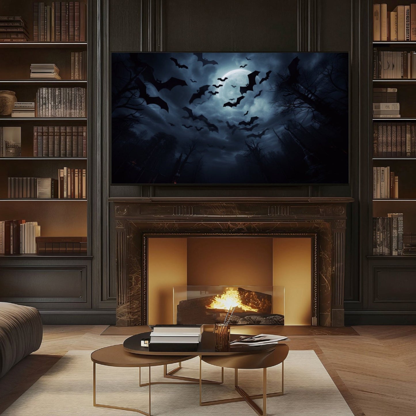 Halloween TV Art
