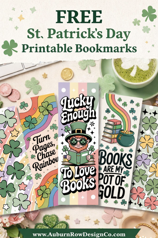 FREE St. Patrick's Day Printable Bookmarks