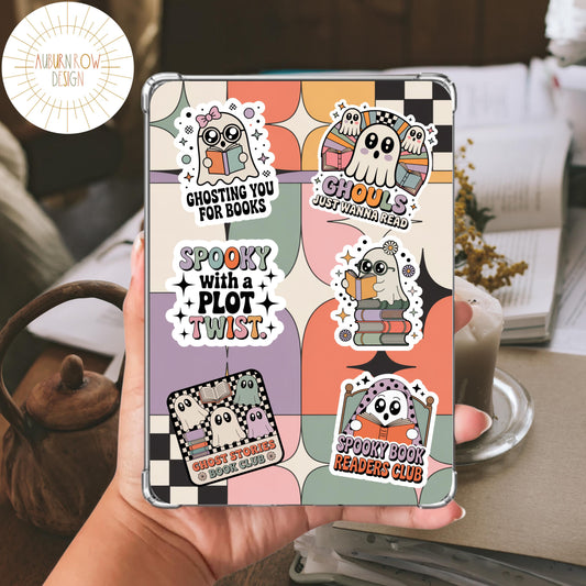Retro Ghost Printable Kindle Insert