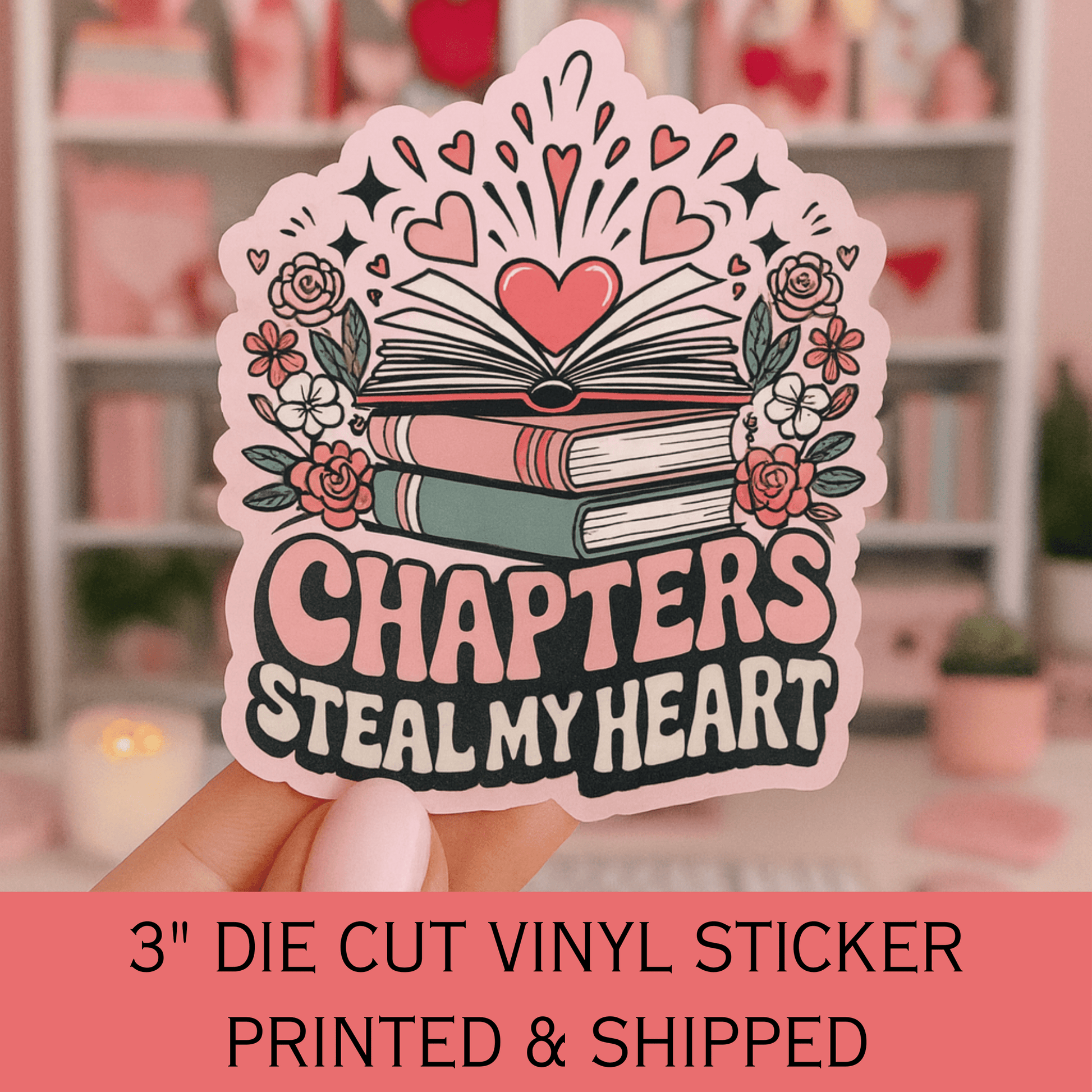 Valentines Day Reading Sticker