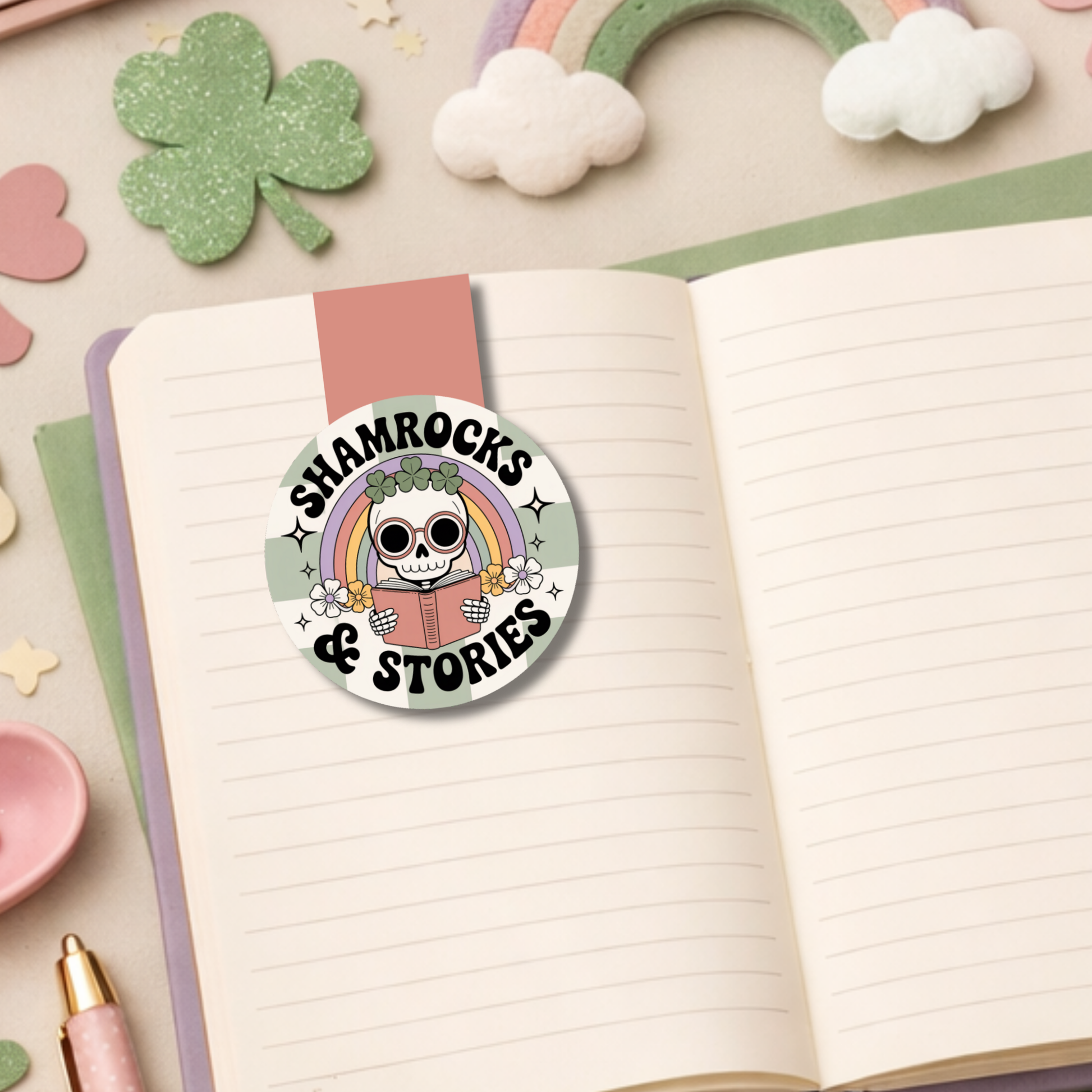 St Patricks Day Magnetic Bookmark