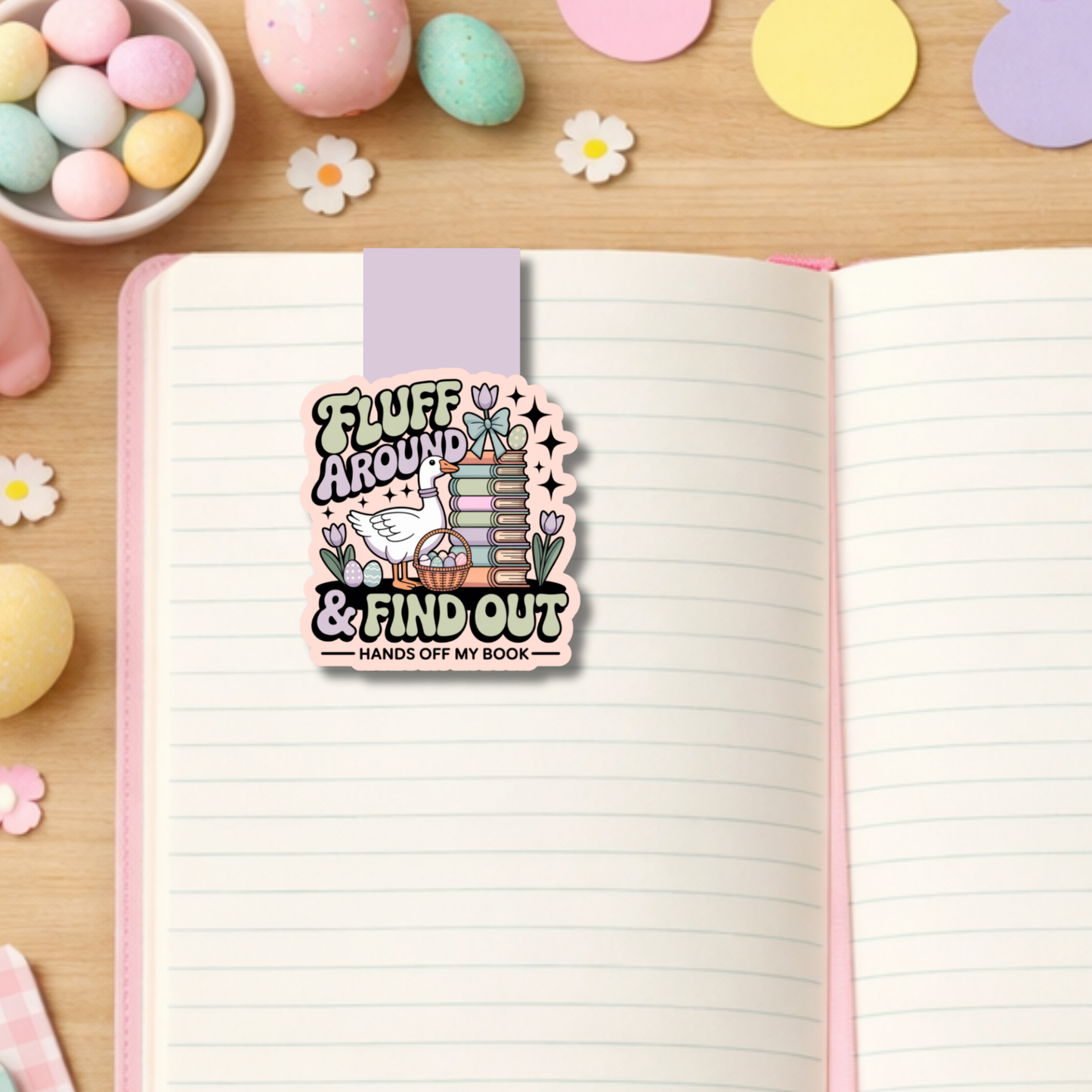 Easter Magnetic Bookmark