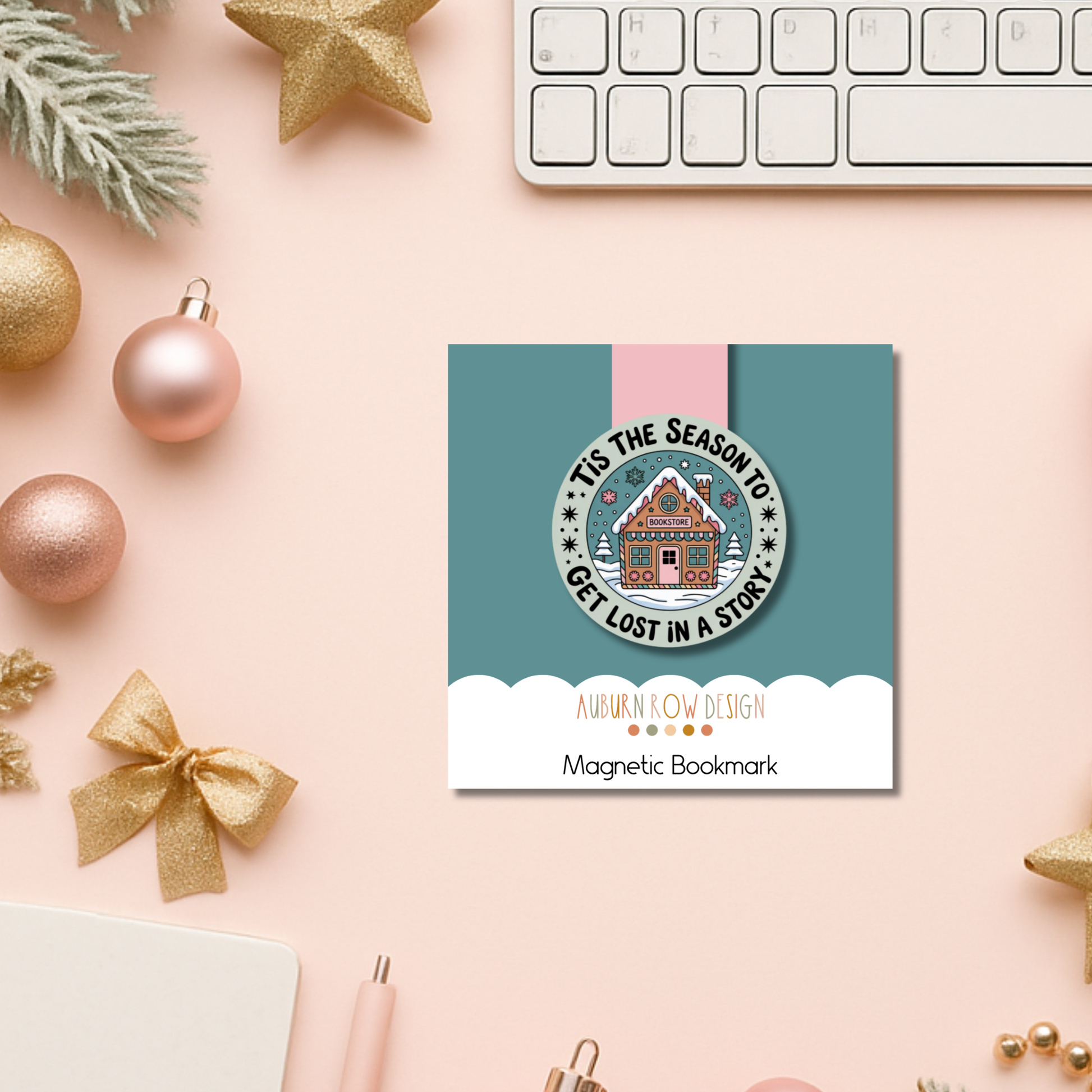 Christmas Magnetic Bookmark
