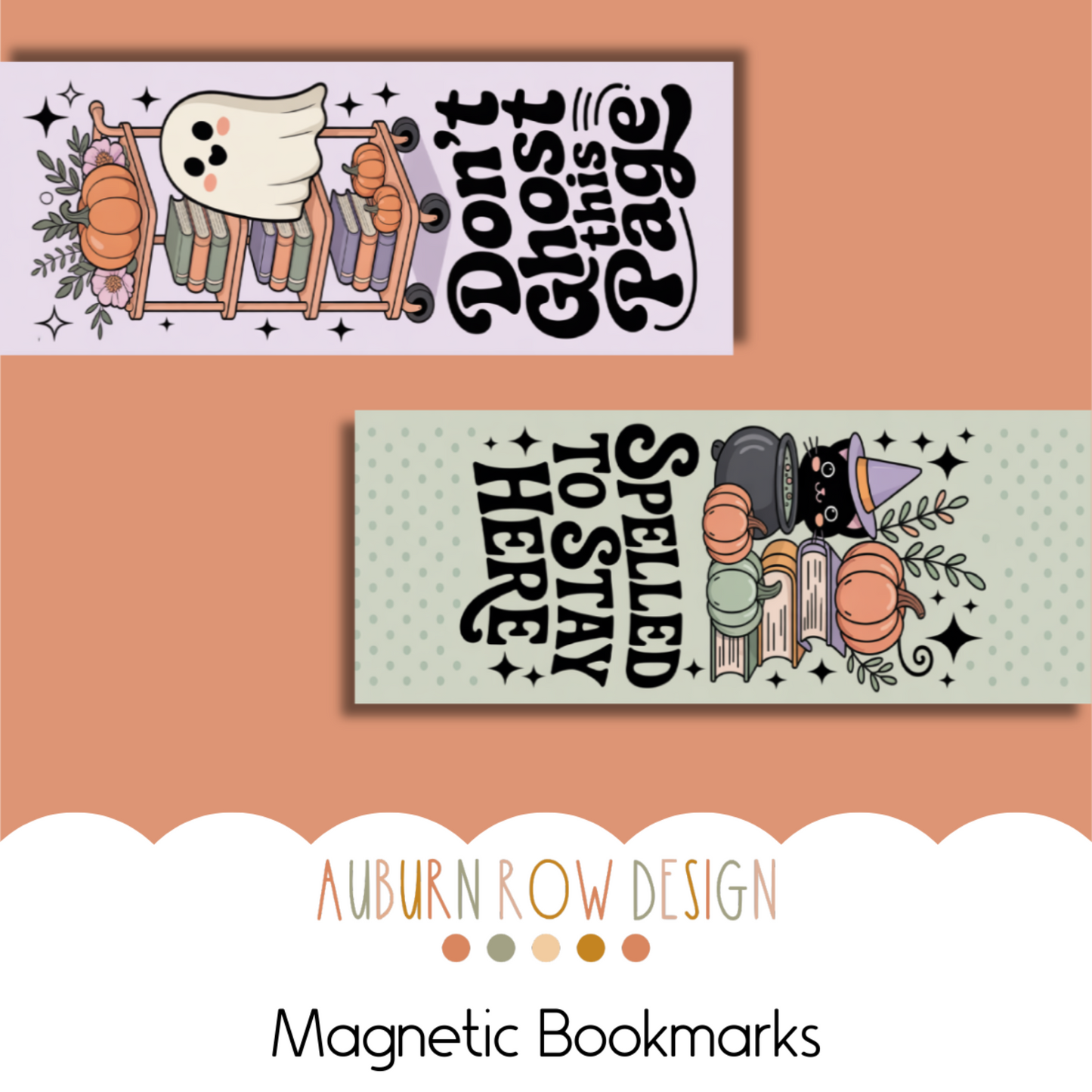 Halloween Magnetic Bookmark