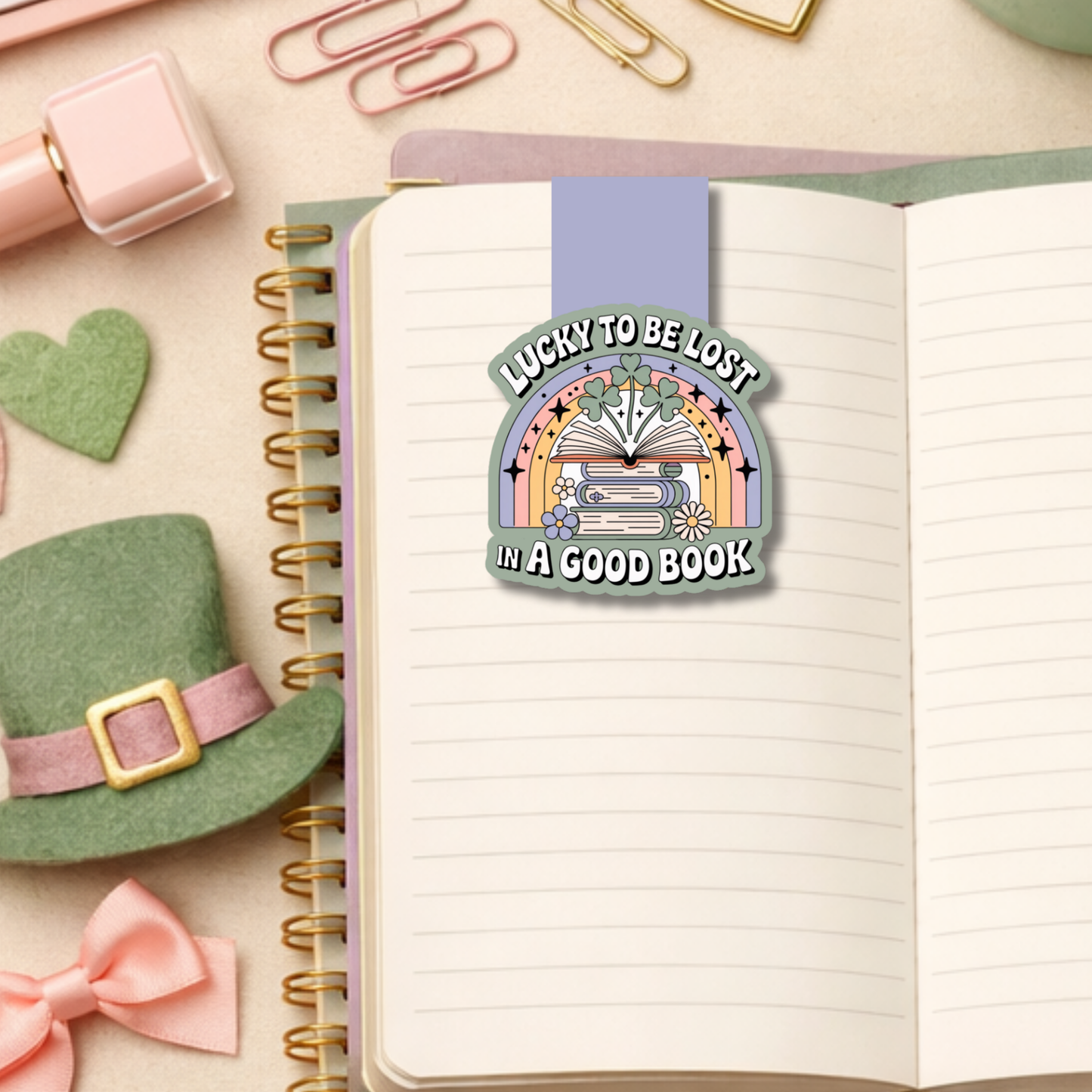 St Patricks Day Magnetic Bookmark