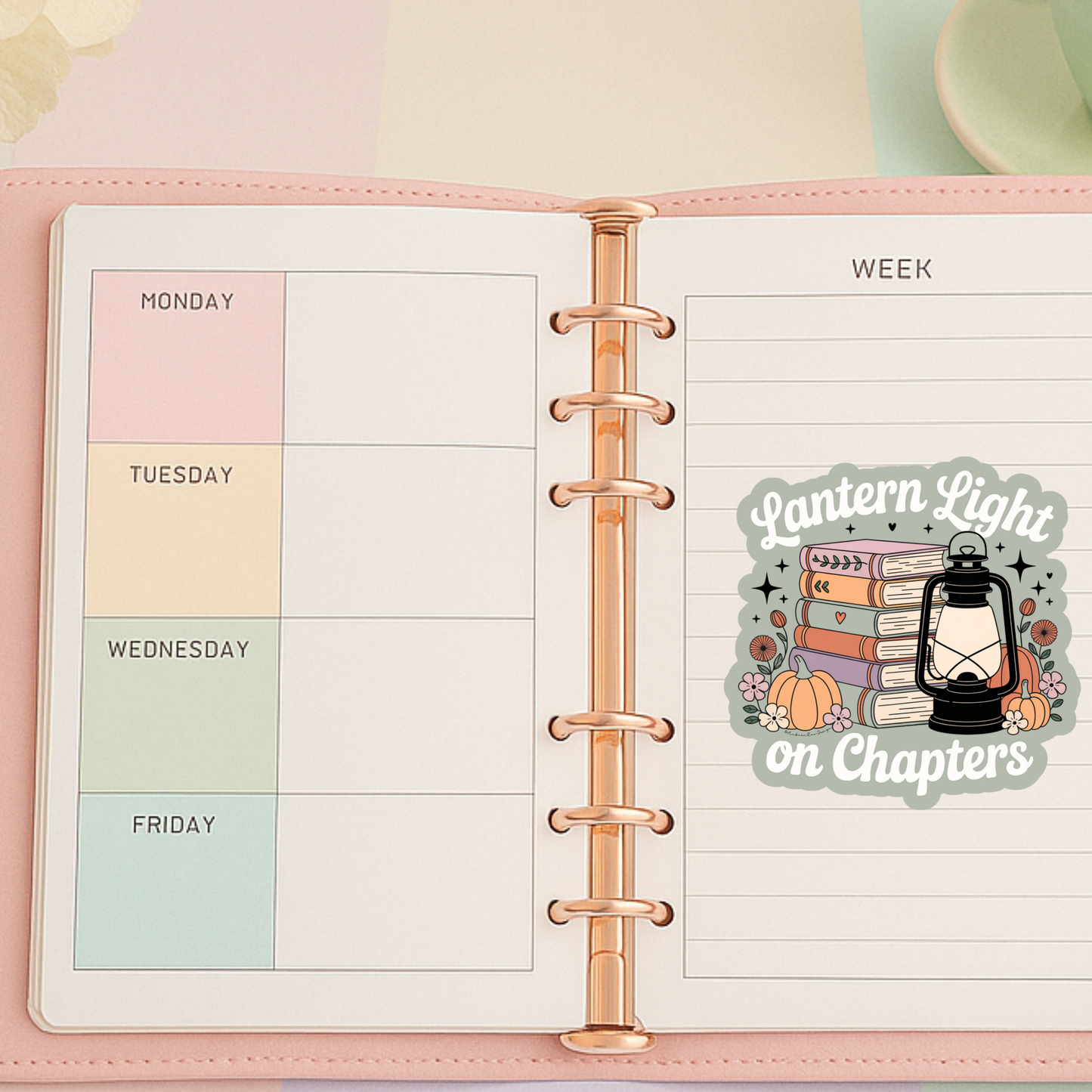 Fall Bookish Stickers