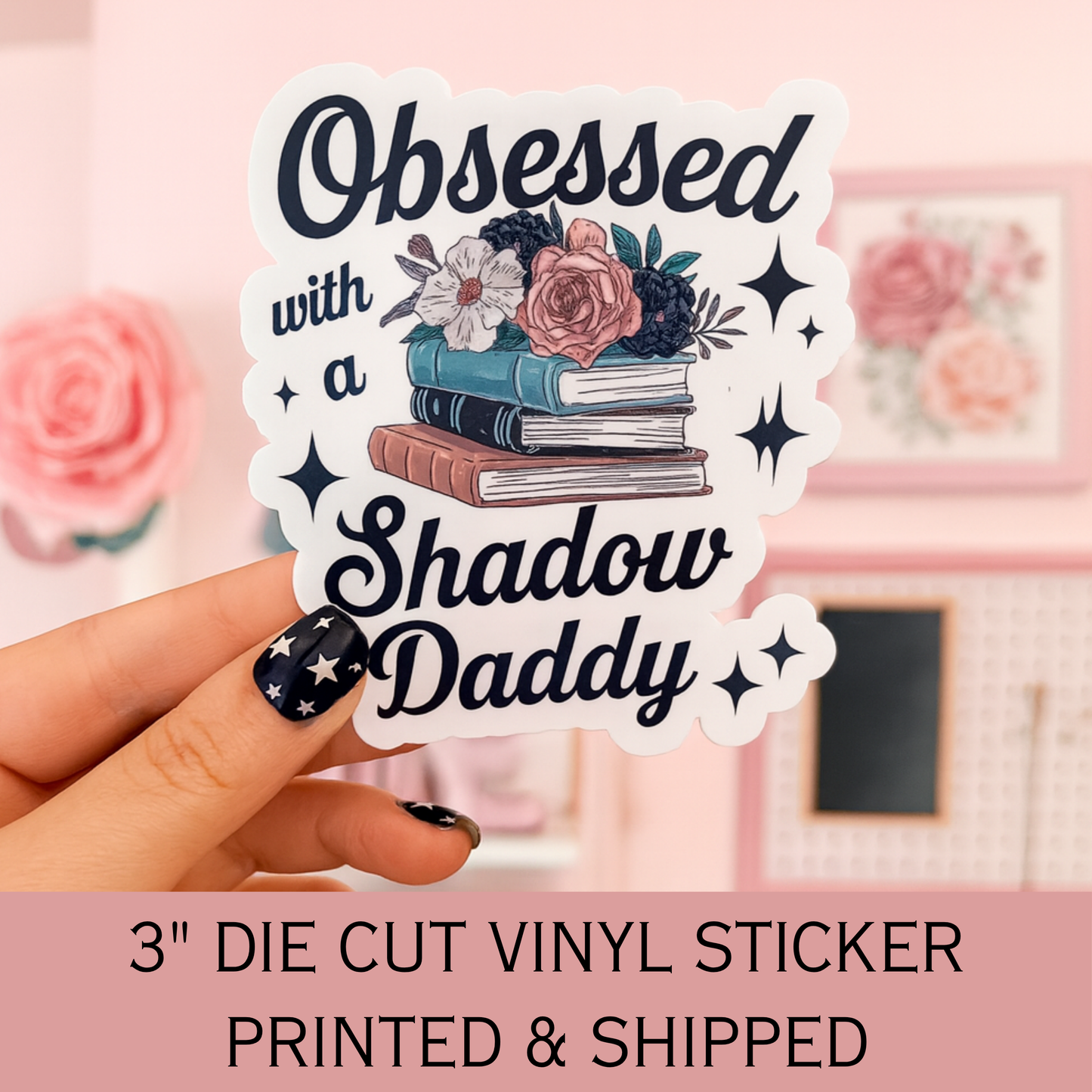 Obsessed with a Shadow Daddy Die Cut Sticker
