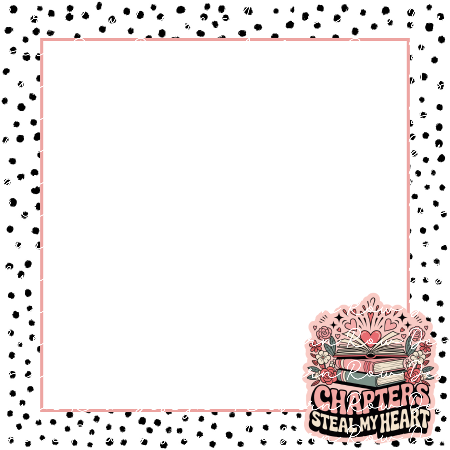 Valentines Day Bookish Tear Away Notepad