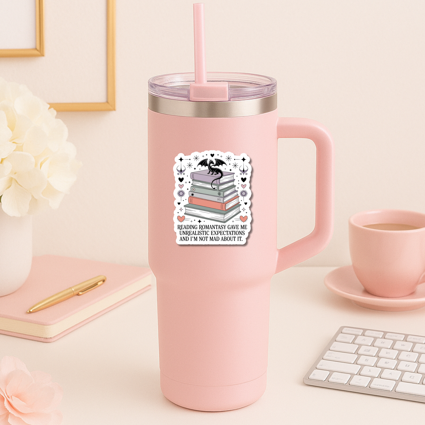 Romantasy Dragon Stickers