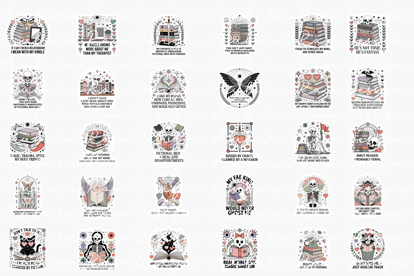 Vintage Halloween Sticker Set, Classic Spooky Designs, Witch, Ghost, Pumpkin, Bat, Full Moon Decorations