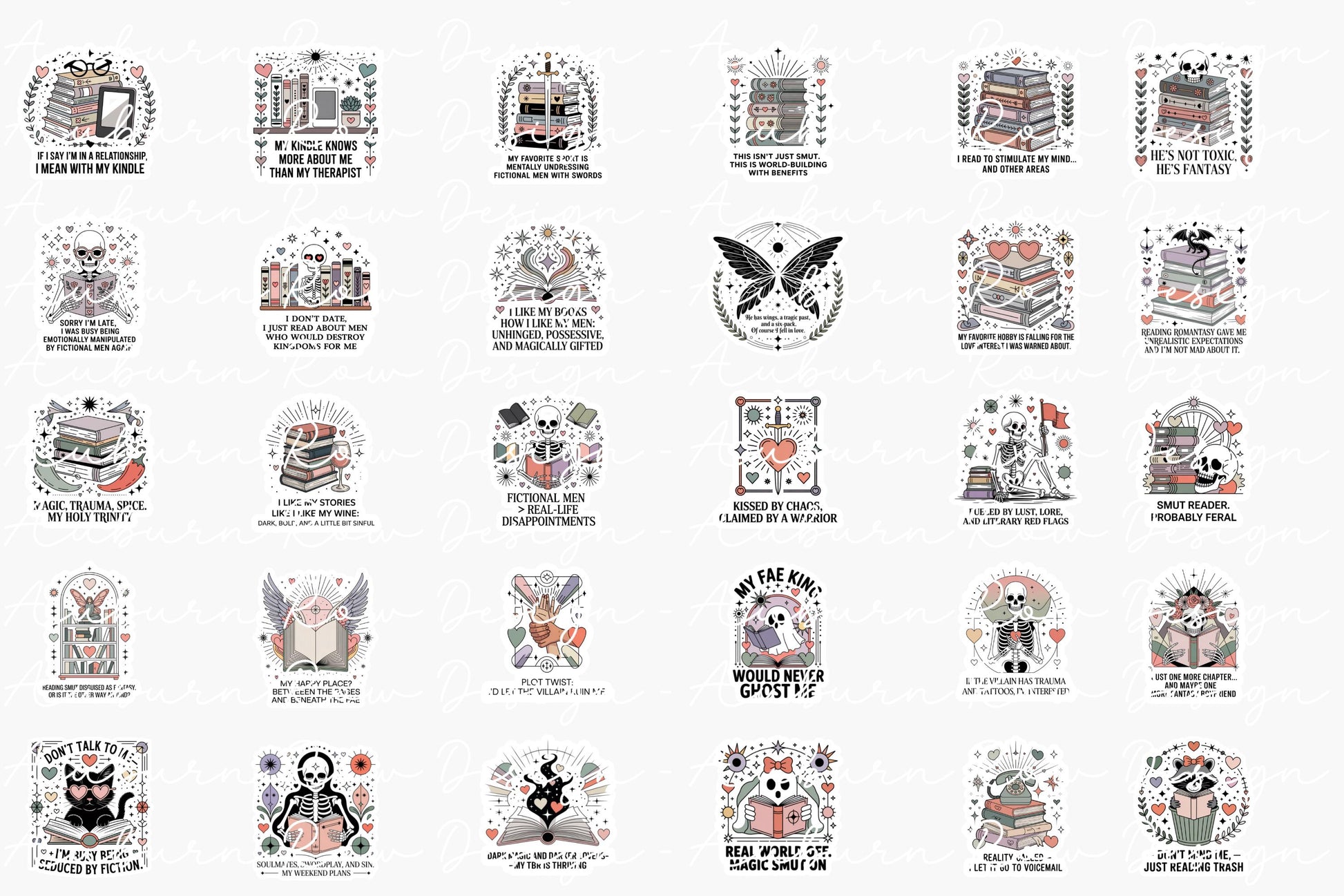Vintage Halloween Sticker Set, Classic Spooky Designs, Witch, Ghost, Pumpkin, Bat, Full Moon Decorations