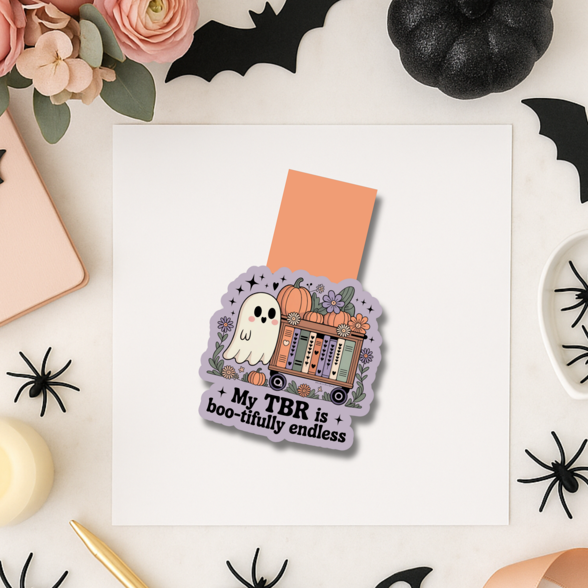 Halloween Magnetic Bookmark
