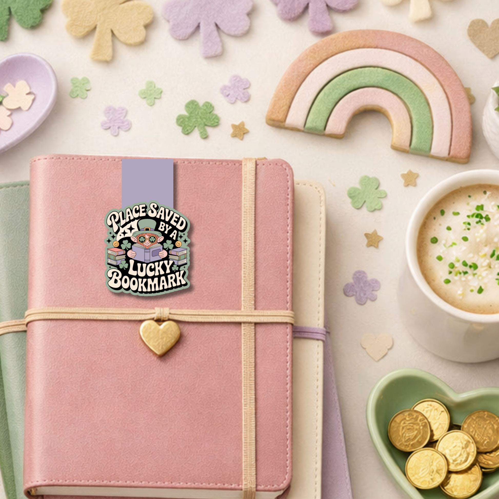 St Patricks Day Magnetic Bookmark