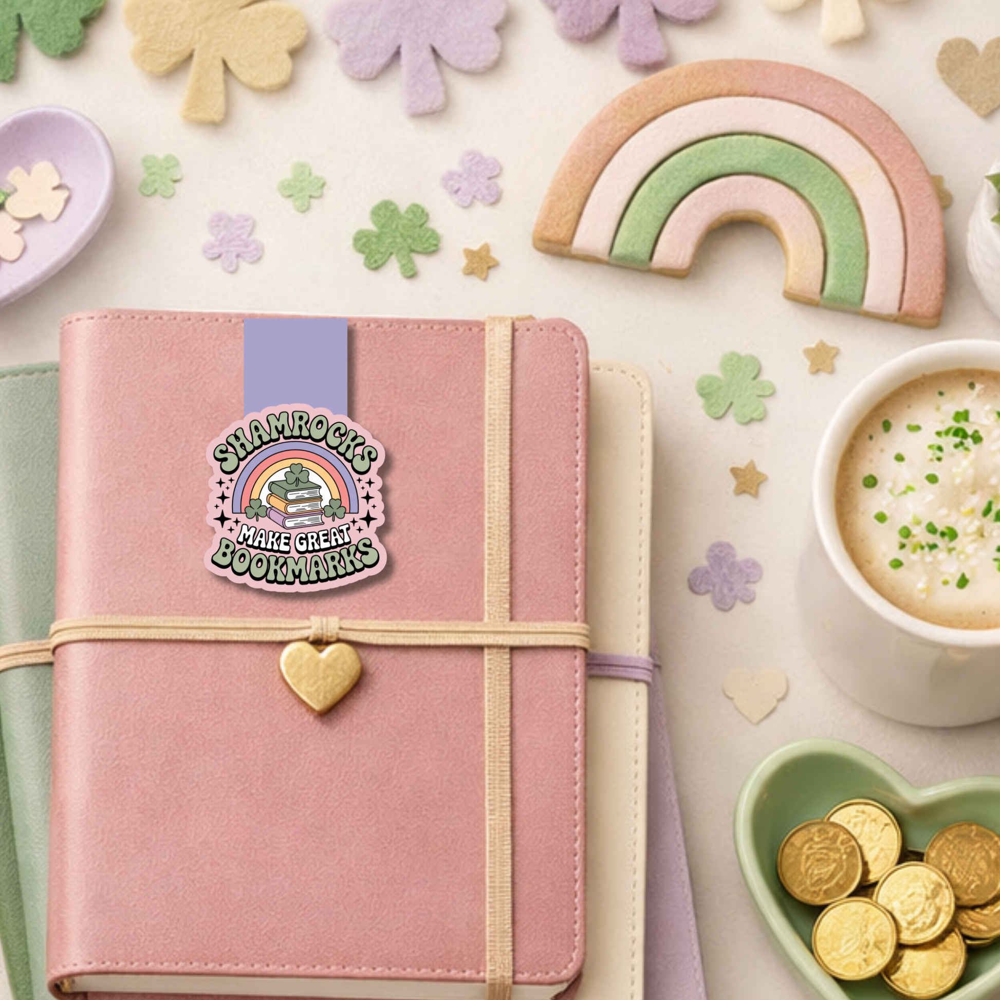 St Patricks Day Magnetic Bookmark