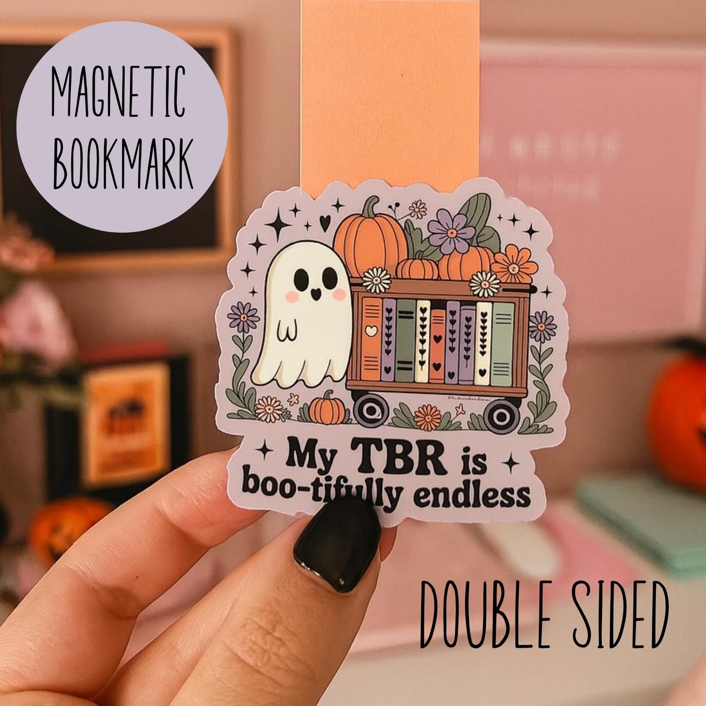 Halloween Magnetic Bookmark
