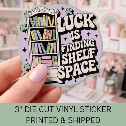 St Patricks Day Bookish Sticker