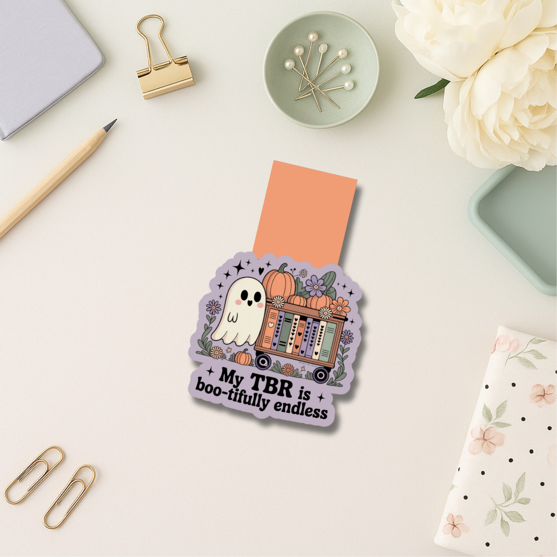 Halloween Magnetic Bookmark
