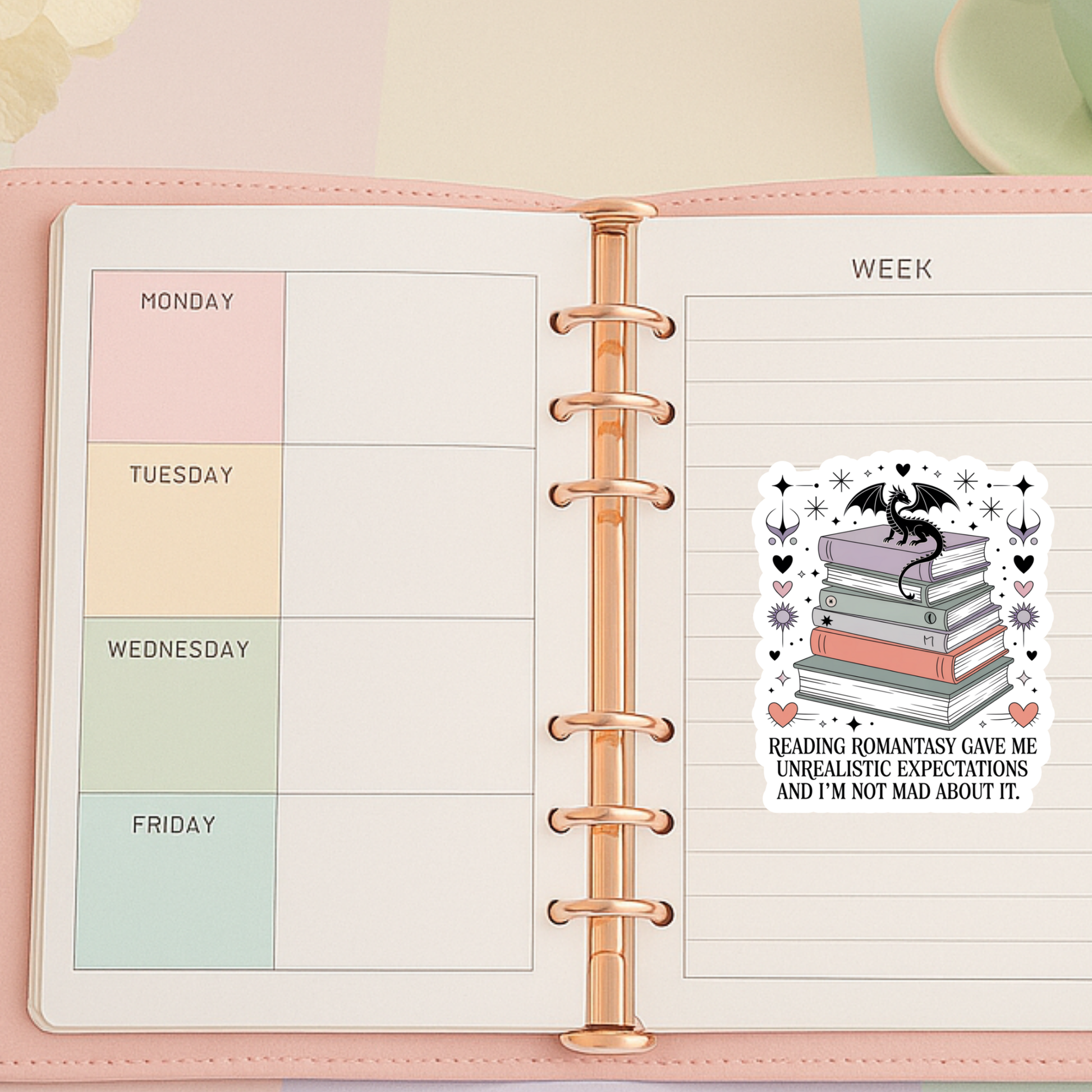 Romantasy Dragon Stickers