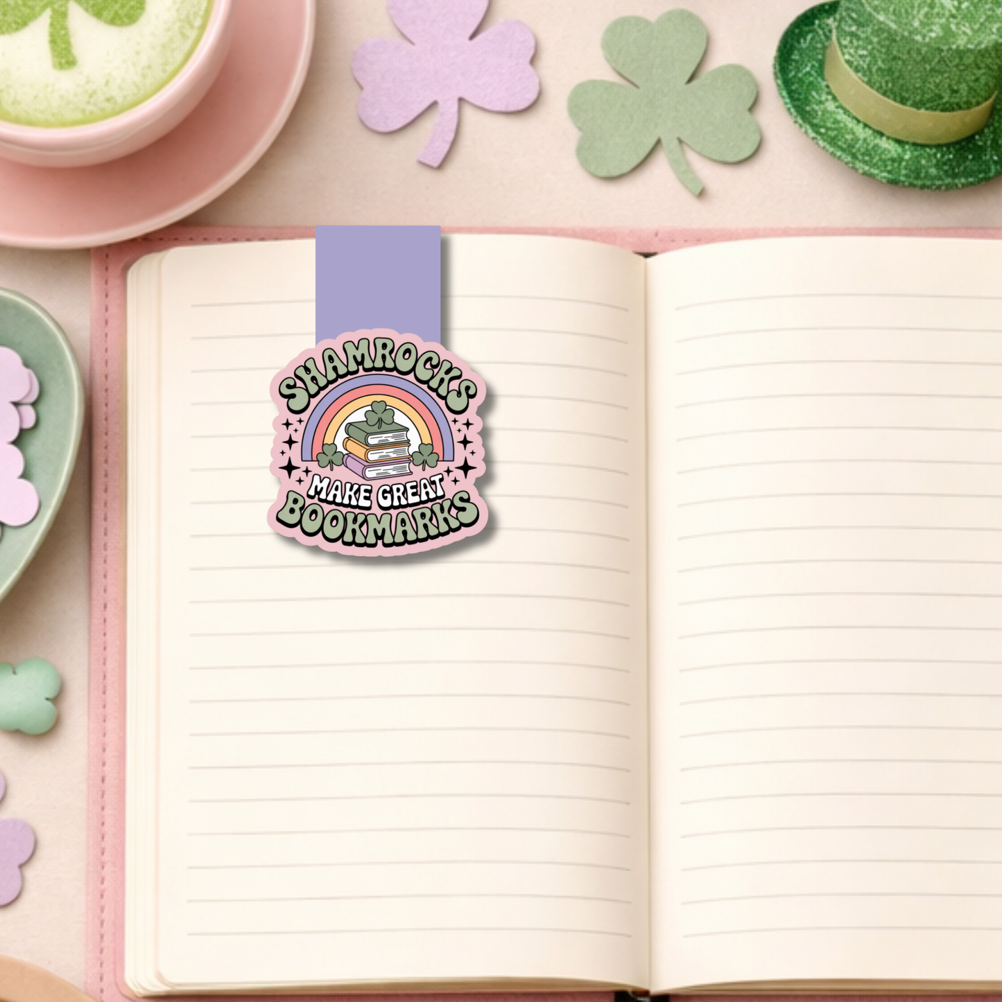 St Patricks Day Magnetic Bookmark