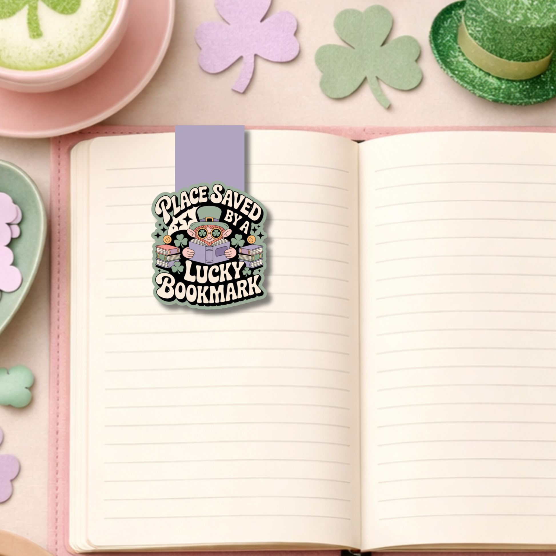 St Patricks Day Magnetic Bookmark