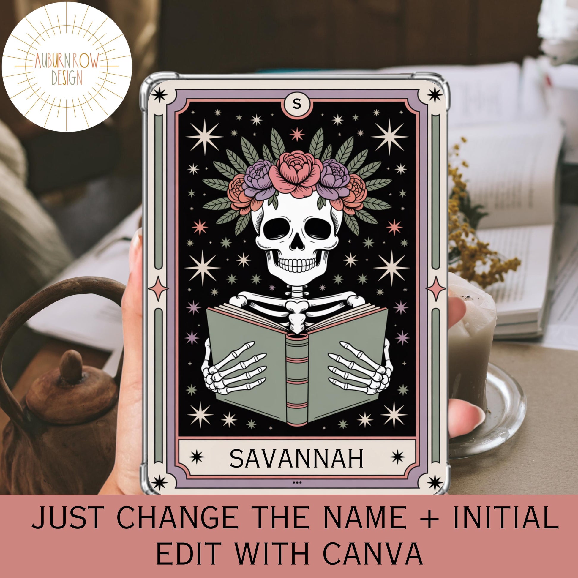 Personalized Custom Tarot Card Kindle Insert