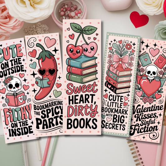 Valentines Day Smut Bookmarks
