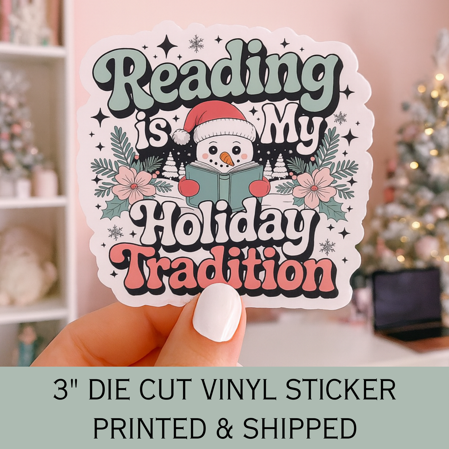 Christmas Reading Stickers