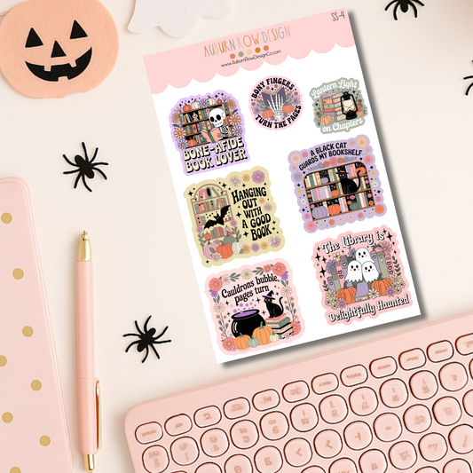 Pastel Halloween Stickers