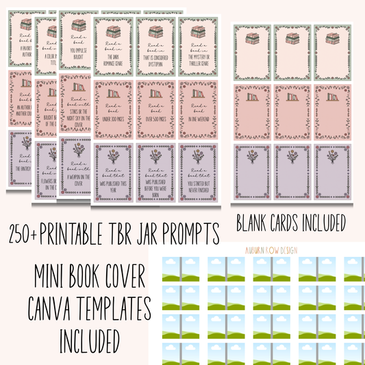 Printable TBR Jar Prompts