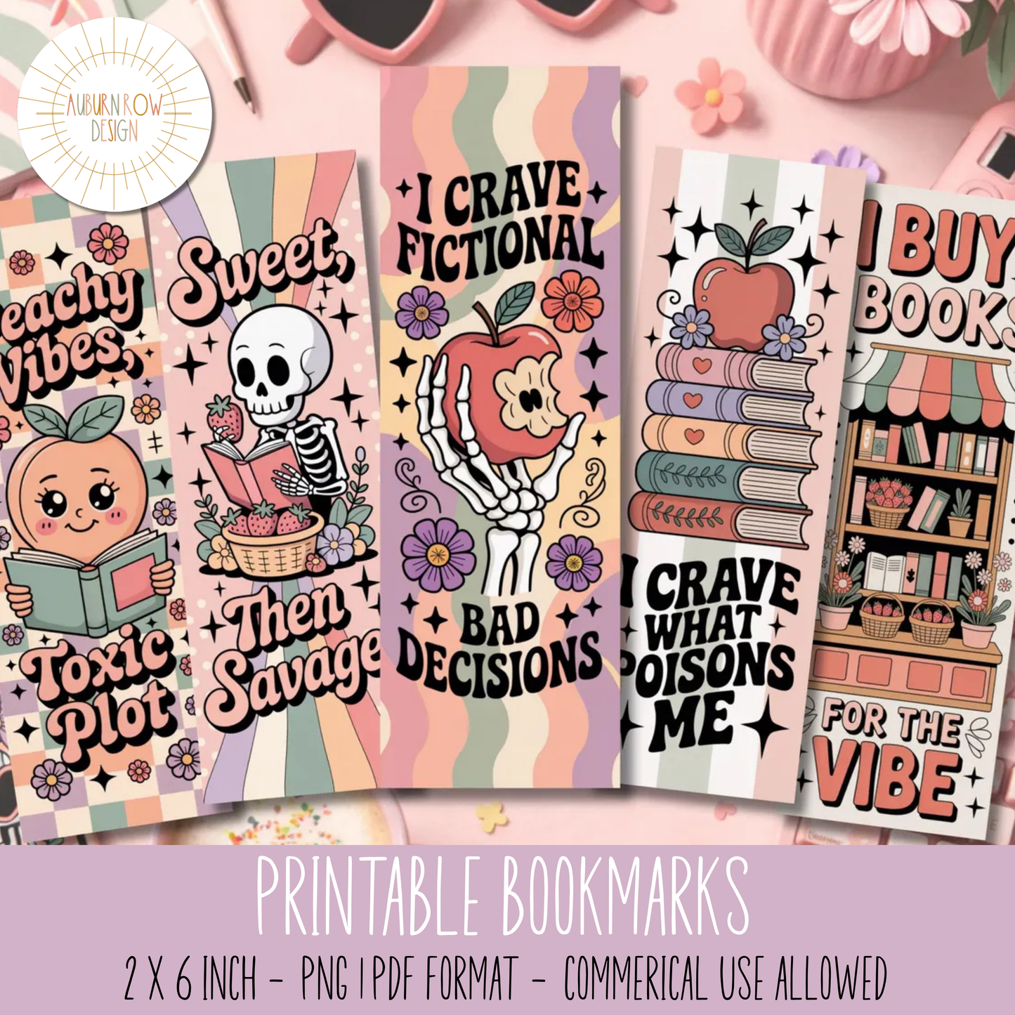Printable Smut Bookmarks