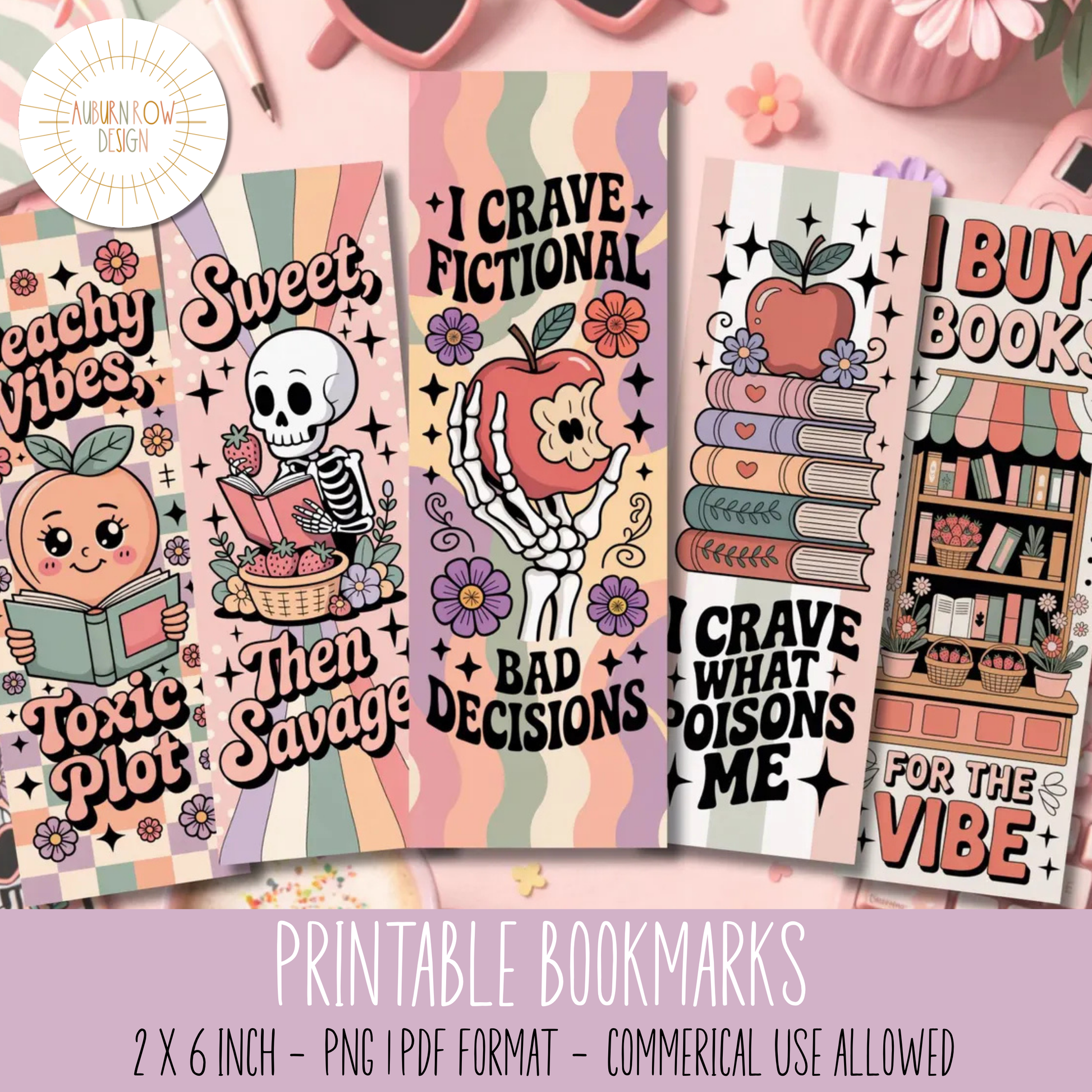 Printable Smut Bookmarks